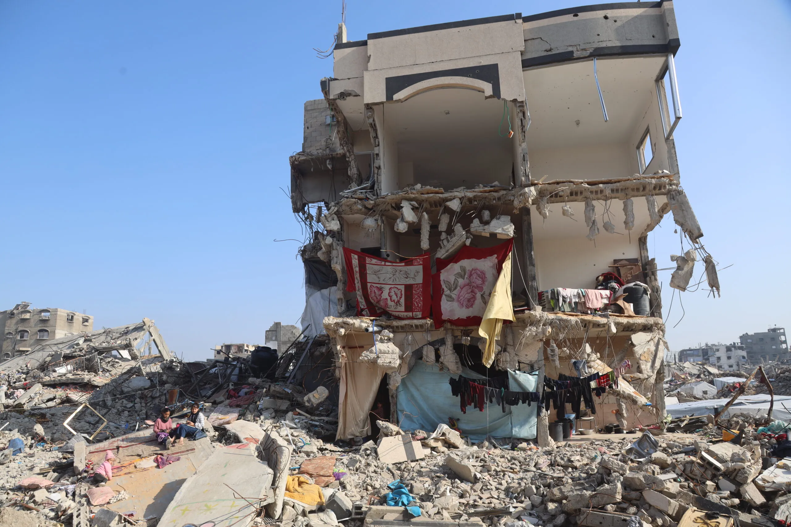 Significant destruction to homes in Jabalia Camp, North Gaza.
